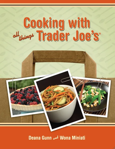 cooking with all things trader joes book cover
