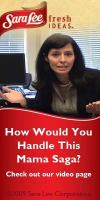 sara lee how would you handle this mama saga banner sara lee how would you handle this mama saga banner
