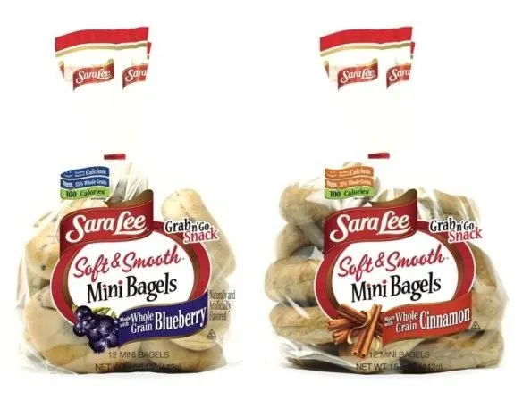 sara lee soft smooth mini bagels blueberry and cinnamon sara lee soft smooth mini bagels blueberry and cinnamon