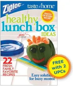ziploc taste of home healthy lunchbox cover ziploc taste of home healthy lunchbox cover