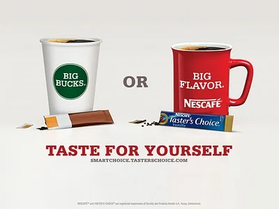 Nescafe Tasters Choice Taste For Yourself Banner