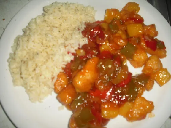 Pf Changs Chicken Cooked With Rice