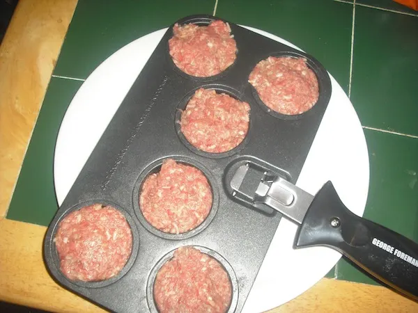George Foreman Evolve Uncooked Sliders George Foreman Evolve Uncooked Sliders