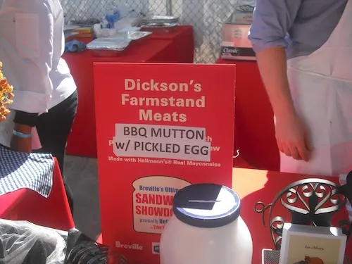 Dicksons Farmstand Meats Sign