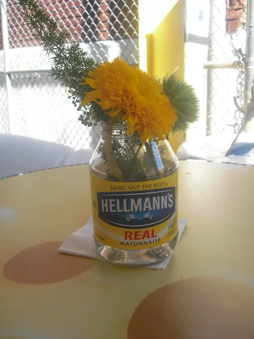 Hellmanns Jar Vase