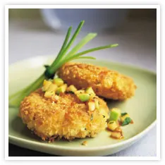 Kikkoman Panko Crusted Mashed Potato Cakes
