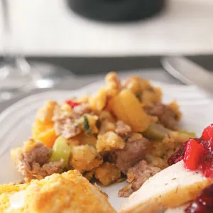 Moist Turkey Sausage Stuffing Moist Turkey Sausage Stuffing