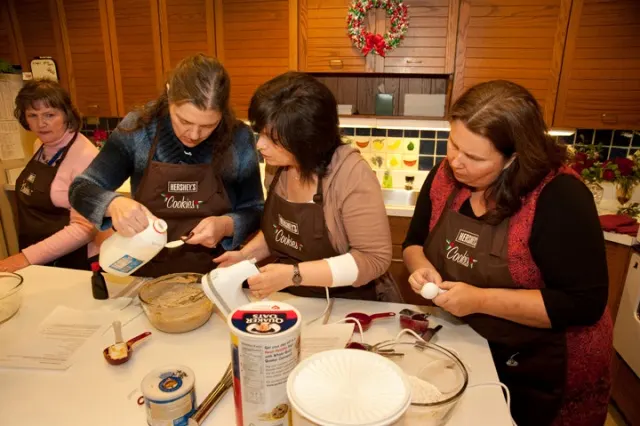 Cooking in the Hershey's Kitchens Cooking in the Hershey's Kitchens
