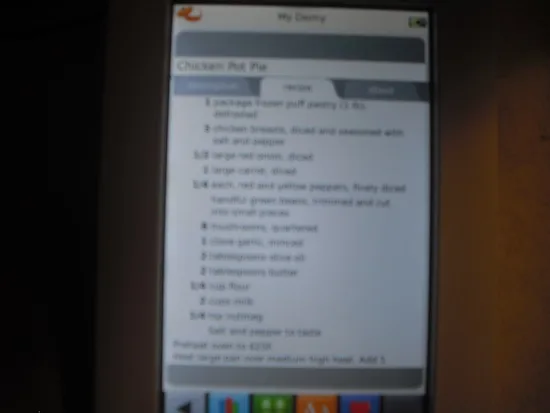 Demy Recipe Ingredients