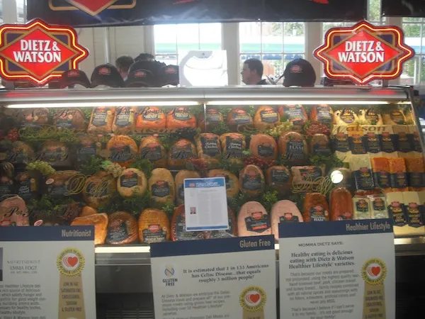 Dietz & Watson Cold Cut Display Dietz & Watson Cold Cut Display