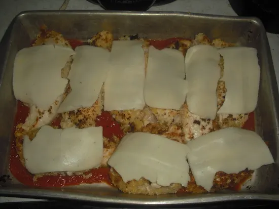 valmg's Panko CHicken Parmesan valmg's Panko CHicken Parmesan