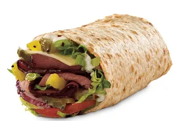 Arbys Angus Cool Deli Wrap