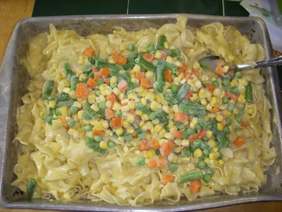 valmg Noodles Soup Vegetables