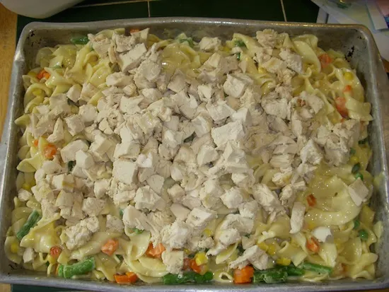 valmg Noodles Soup Vegetables Chicken