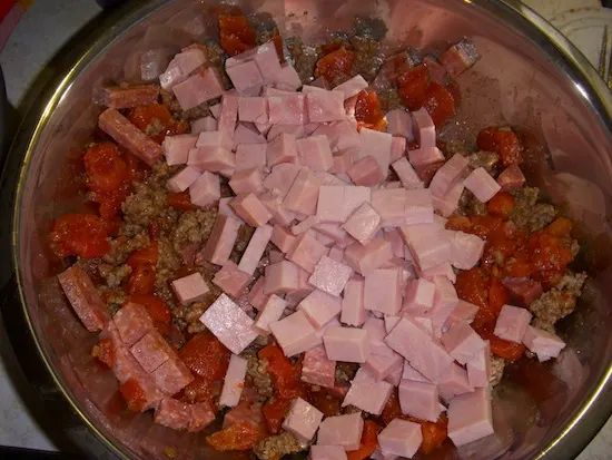 valmgs Stuffed Meat Pizza recipe