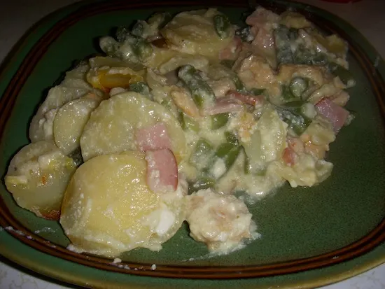 valmgs Chicken Green Bean And Bacon AuGratin Casserole Recipe valmgs Chicken Green Bean And Bacon AuGratin Casserole Recipe