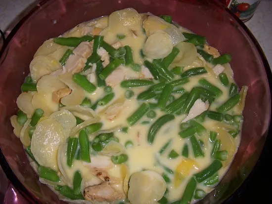 valmgs Chicken Green Bean And Bacon AuGratin Casserole Recipe valmgs Chicken Green Bean And Bacon AuGratin Casserole Recipe