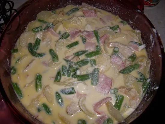 valmgs Chicken Green Bean And Bacon AuGratin Casserole Recipe valmgs Chicken Green Bean And Bacon AuGratin Casserole Recipe