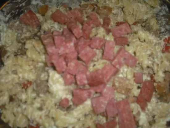 valmgs Meaty Pizza Pasta recipe valmgs Meaty Pizza Pasta recipe