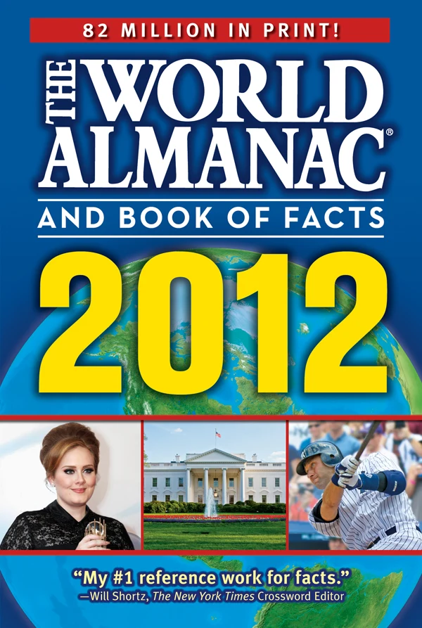 2012 World Almanac Book Of Facts Cover