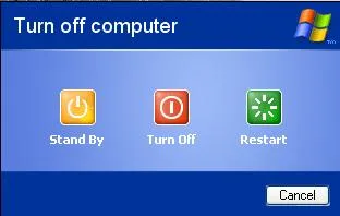 Windows Turnoff Screen
