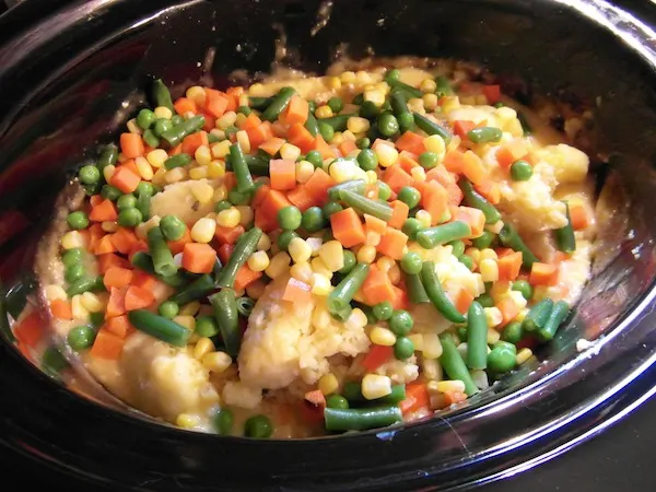 valmgs Gluten-free Crockpot Creamy Chicken Vegetable Dumplings Recipe