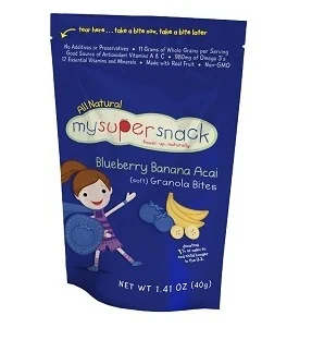 MySuperSnack - Blueberry Banana Acai MySuperSnack - Blueberry Banana Acai