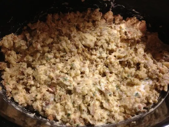 valmg's Cheddar Broccoli Chicken Crockpot Casserole recipe valmg's Cheddar Broccoli Chicken Crockpot Casserole recipe