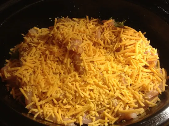 valmg's Cheddar Broccoli Chicken Crockpot Casserole recipe valmg's Cheddar Broccoli Chicken Crockpot Casserole recipe