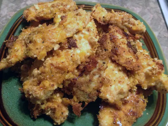 valmg's Sweet And Cheesy Bacon Chicken Tenders Recipe
