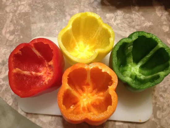 Cheesy Chicken Stuffed Peppers Recipe