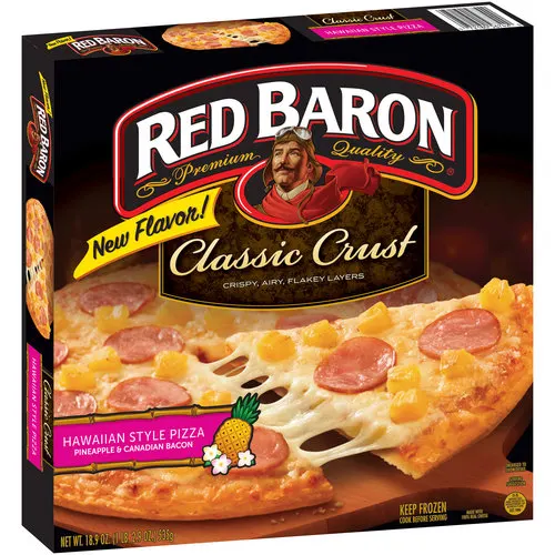 red baron hawaiian pizza