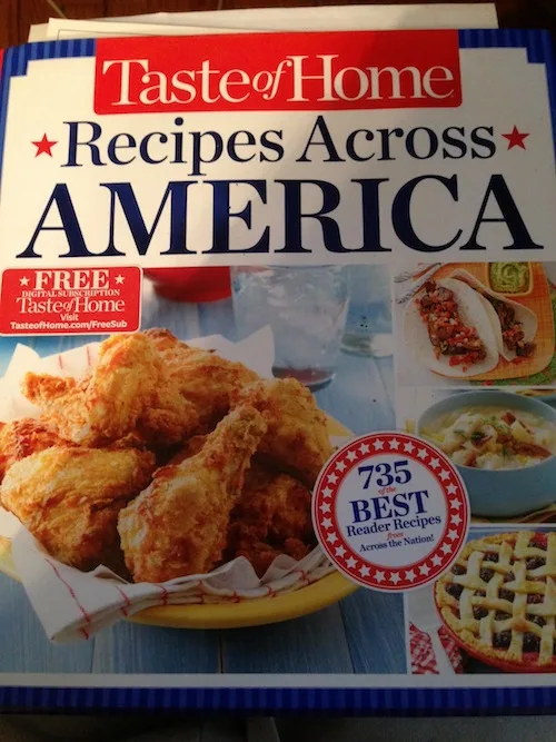 Recipes Across America cookbook