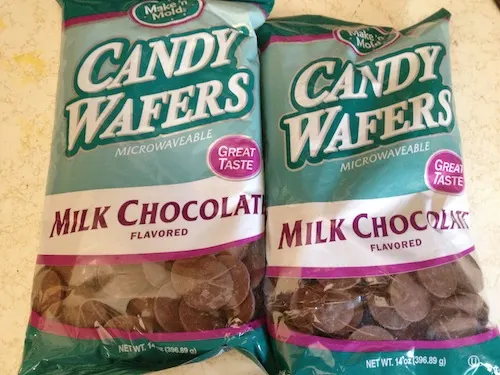 Chocolate Candy Wafers for making Chocolate Covered Milanos
