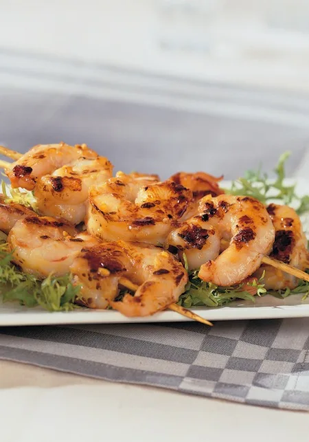 Shrimp Satay Recipe From 125 Best Indoor Grill Recipes Cookbook