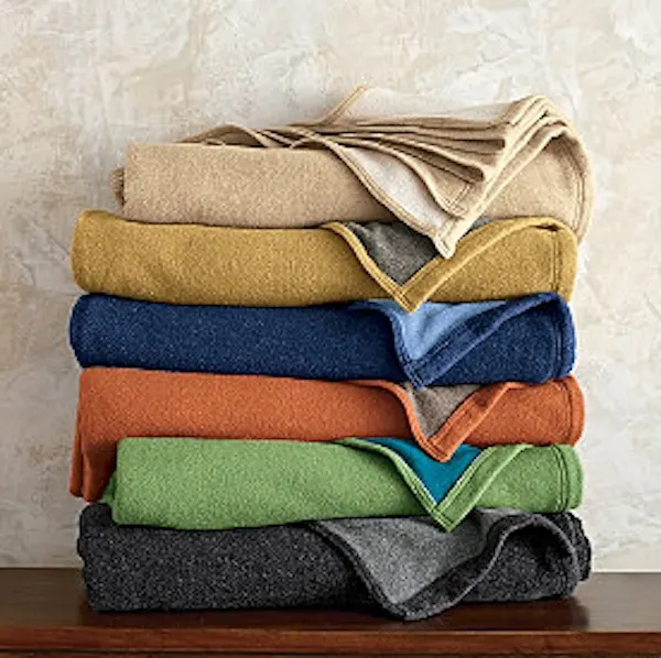 The Company Store Washable Wool Blanket and Throw