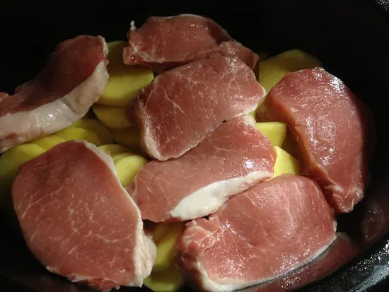 Recipe For Crockpot Creamy Bacon Ranch Pork Chops