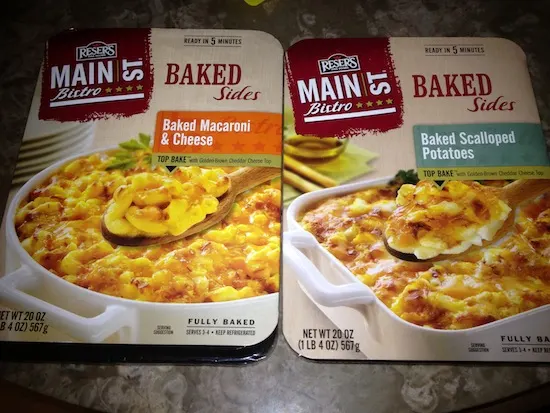 Reser's Baked Dinner and Sides
