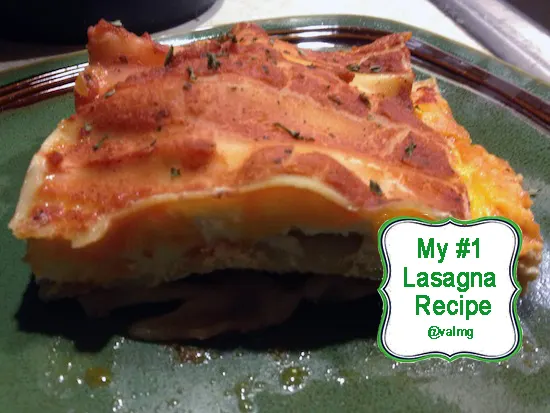 My Number 1 Lasagna Recipe