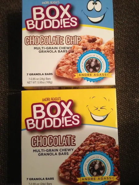Andre Agassi's Box Budd!es Kids Snacks