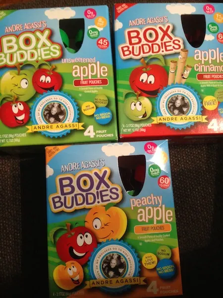 Andre Agassi's Box Budd!es Kids Snacks