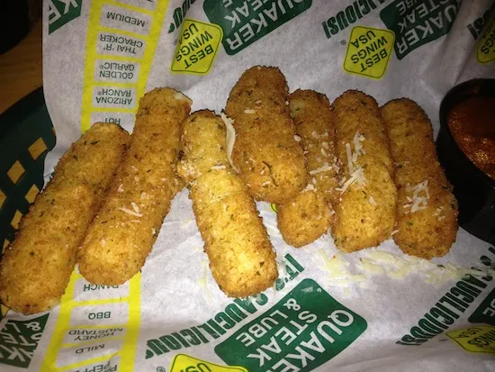 WW - Quaker Steak & Lube mozz sticks