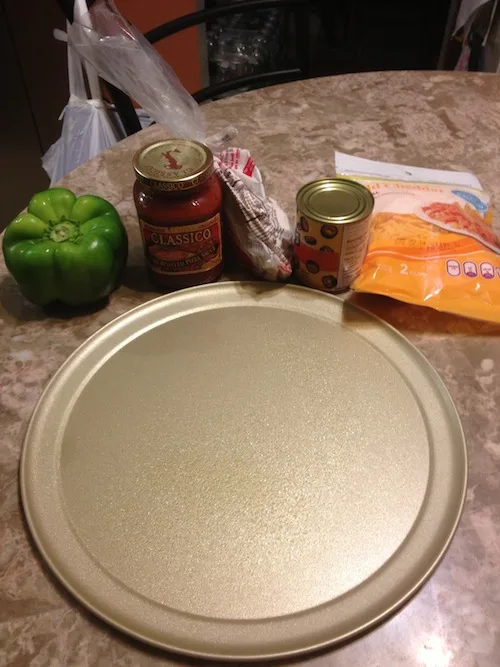 Chedderella Pumpkin Pizza