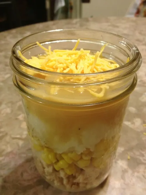 Easy Chicken Shepherd's Pie In A Jar