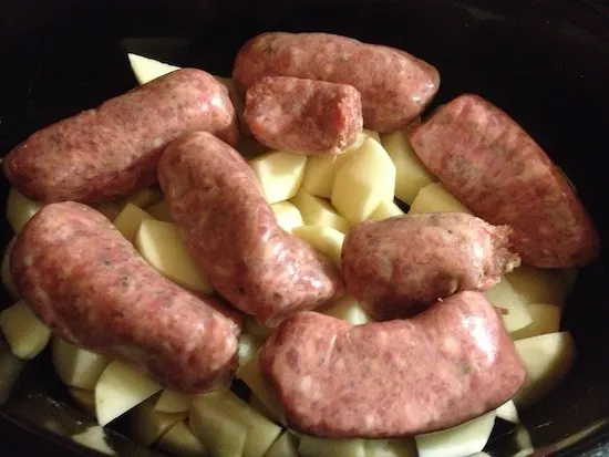 Crockpot Corn Sausage Chowder