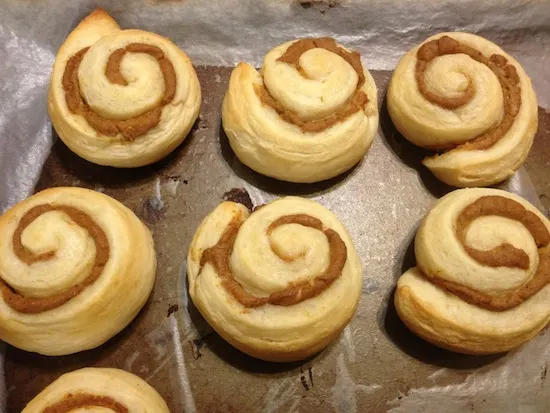 Pumpkin Cream Cheese Rounds Recipe