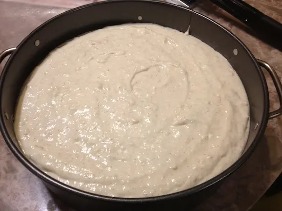 Homemade Apple Cheesecake Recipe