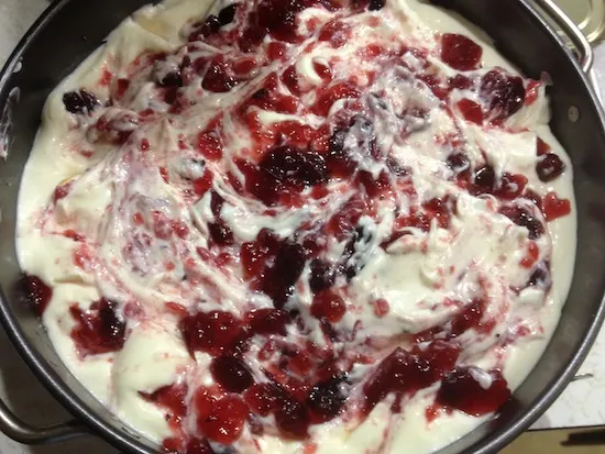 Homemade Cranberry Cheesecake Recipe