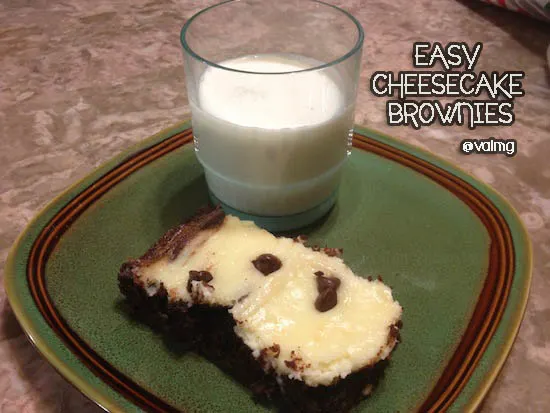 Easy #Cheesecake #Brownies #Recipe