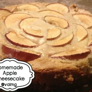 Homemade Apple Cheesecake Recipe
